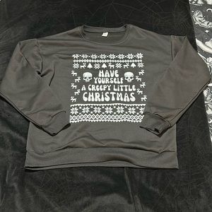 Creepy Christmas Sweater, Med